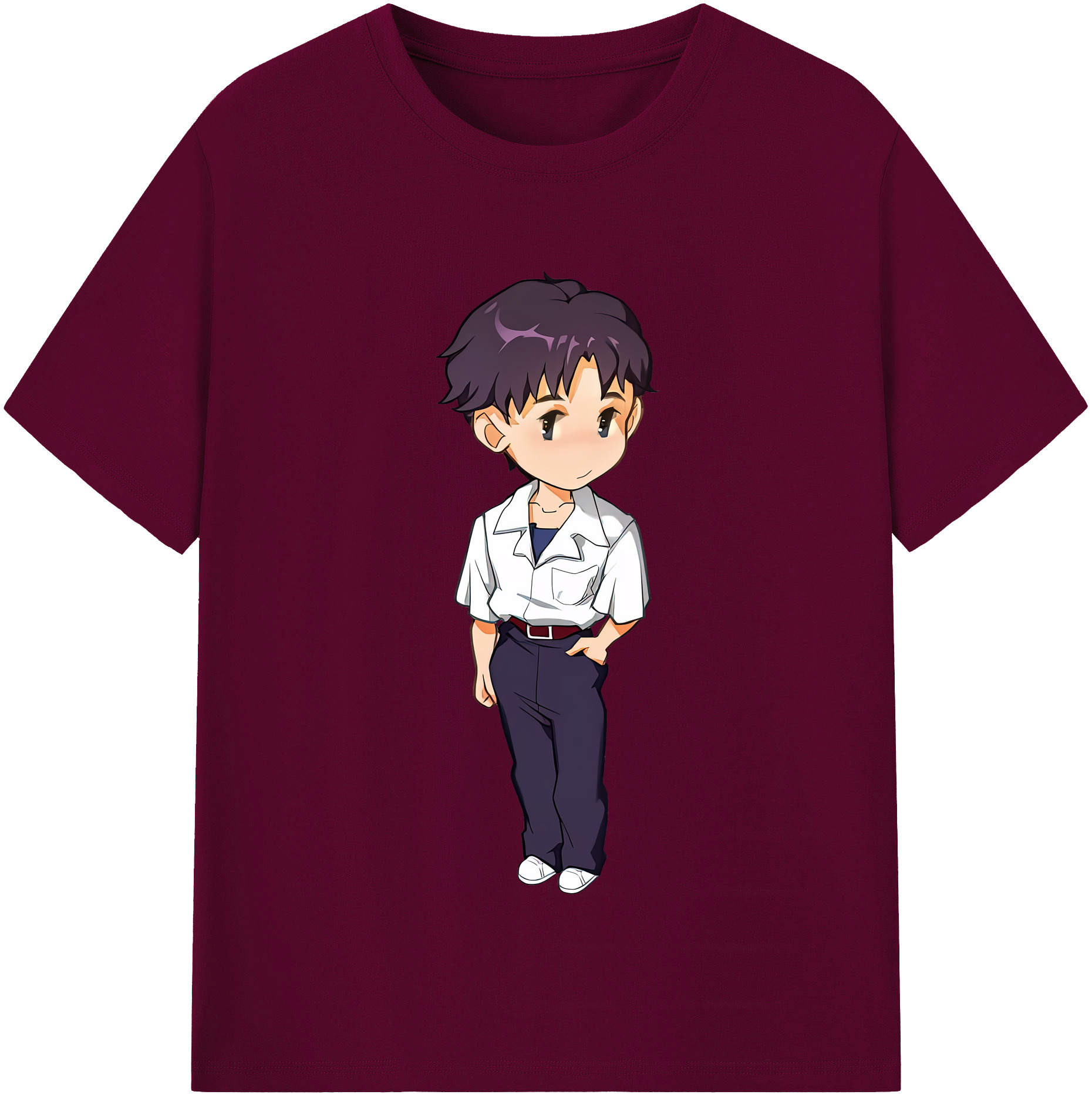 （画像用） EVA 新世紀エヴァンゲリオン レディースカジュアルプリントTシャツ（綿100％）